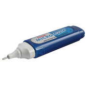 Pentel Micro Correct Correction Fluid Pen Needle Point Precision Tip 12ml Fine