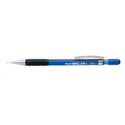 Pentel A317 Automatic Pencil with Rubber Grip and 2 x HB 0.7mm Lead Blue Barrel