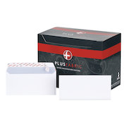 Plus Fabric Envelopes PEFC Wallet Peel & Seal 120gsm DL 220x110mm White