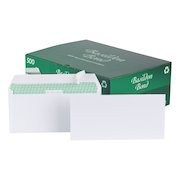 Basildon Bond Envelopes Recycled Wallet Peel & Seal 120gsm DL White