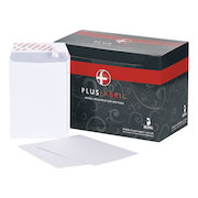 Plus Fabric Envelopes PEFC Pocket Peel & Seal 120gsm C5 229x162mm White