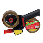 Scotch Tape Dispenser Kit Contains 1xDispenser & 2xRolls 50mmx60m Buff Packaging Tape