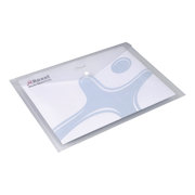 Rexel Ice Wallet Durable Polypropylene Popper-seal A4 Translucent Clear
