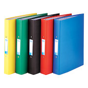 Elba Ring Binder Paper On Board 2 O-Ring 25mm Size A4 Plus Assorted