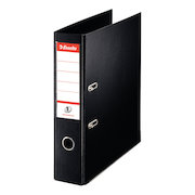 Esselte No. 1 Power Mini Lever Arch File PP Slotted 50mm Spine A4 Black