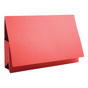 Guildhall Probate Wallets Manilla 315gsm 75mm Foolscap Red