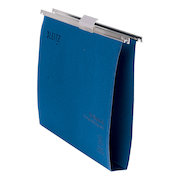 Leitz Ultimate Suspension File Recycled Manilla Wide-base 30mm 215gsm Foolscap Blue Ref17450035
