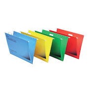 Rexel Crystalfile Flexifile Plastic Tabs Clear