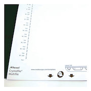 Rexel Crystalfile Classic Card Inserts for Lateral Suspension File Tabs White