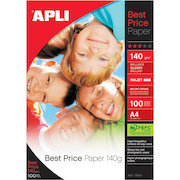 Apli Best Price Photo Paper Glossy 140gsm A4