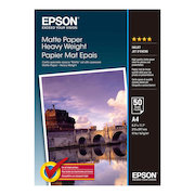 Epson A4 Heavy Weight Matte Paper 50 Sheets 167gsm White