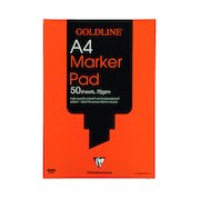 Clairefontaine Goldline Marker Pad 70gsm A4 GPB1A4