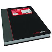 Collins Ideal Feint Ruled Casebound Notebook 384 Pages A4 6448