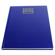 Collins Leathergrain Visitors Book 192 Pages 40