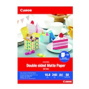 Canon Double-Sided Matte Photo Paper A4 50 Sheets 4076C005