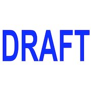 COLOP Green Line Word Stamp DRAFT Blue C144836DRA