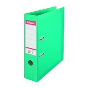 Esselte 75mm Lever Arch File Polypropylene A4 Turquoise (10 Pack) 811550