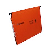 Esselte Orgarex 15mm Lateral File A4 Orange (25 Pack) 21628