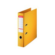 Esselte 75mm Lever Arch File Polypropylene A4 Yellow (10 Pack) 48061