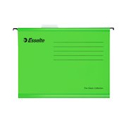 Esselte Classic Foolscap Suspension File Green (25 Pack) 90337