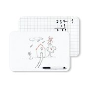 Frameless Plain & Grid Non-Magnetic Whiteboard