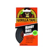 Gorilla Tape Handy Roll 25mm x 9.14m Black 3044401