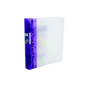 Guildhall GLX Ergogrip Ring Binder Frosted A4 Lilac (2 Pack) 4544