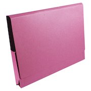 Exacompta Guildhall Brief Size Pocket Wallet 14x10in Pink (50 Pack) PW3-PNK