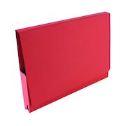 Exacompta Guildhall Brief Size Pocket Wallet 14x10in Red (50 Pack) PW3-RED