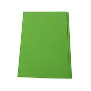 Exacompta Guildhall Square Cut Folder 315gsm Foolscap Green (100 Pack) FS315-GRNZ