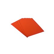 Exacompta Guildhall Square Cut Folder 315gsm Foolscap Orange (100 Pack) FS315-ORGZ