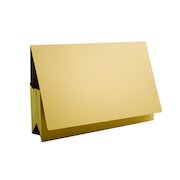 Exacompta Guildhall Probate Document Wallet 315gsm Yellow (25 Pack) PRW2-YLW