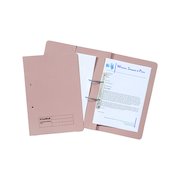 Exacompta Guildhall Transfer Spiral Pocket File 315gsm Foolscap Buff (25 Pack) 349-BUF