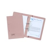 Guildhall Heavyweight Transfer Spiral Pocket File 420gsm Foolscap Buff (25 Pack) 211/6001
