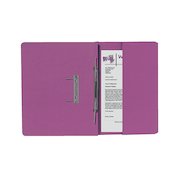 Exacompta Guildhall Right Hand Transfer Spiral Pocket File 315gsm Foolscap Pink (25 Pack) 211/9064Z