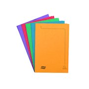 Europa Square Cut Folder 300 micron Foolscap Assorted (50 Pack) 4820