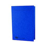 Europa Square Cut Folder 300 micron Foolscap Blue (50 Pack) 4825
