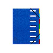Exacompta Harmonika 7-Part File A4 Blue 55072E