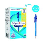 PaperMate FlexGrip Ultra Retractable Ballpoint Pen Medium Blue (36 Pack) 1910074