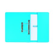 Elba Stratford Spring Pocket File 320gsm Foolscap Blue (25 Pack) 100090146