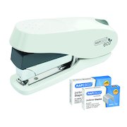 Rapesco ECO Luna Less Effort Stapler White 1467