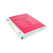 Rapesco Presentation 4 Ring A4 Binder 25mm Clear (10 Pack) 0717