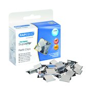 Rapesco Supaclip 60 Refill Stainless Steel (100 Pack) CP10060S