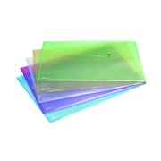 Rapesco Popper Wallet A3 Pastel Assorted (5 Pack) 0697