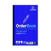 Challenge Carbonless Duplicate Order Book 100 Sets 210x130mm (5 Pack) 100080400