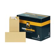 New Guardian DL Envelopes Pocket Peel and Seal Heavyweight 130gsm Manilla (500 Pack) E26503