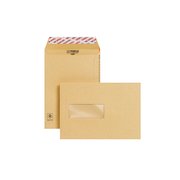 New Guardian C5 Envelopes Window Pocket Peel and Seal 130gsm Manilla (250 Pack) F26639
