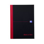 Black n' Red A-Z Casebound Hardback Notebook 192 Pages A5 (5 Pack) 100080491