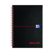 Black n' Red A-Z Wirebound Hardback Notebook A5 (5 Pack) 100080194