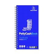 Challenge Petty Cash Book 200 Duplicate Slips 280x141mm 100080052